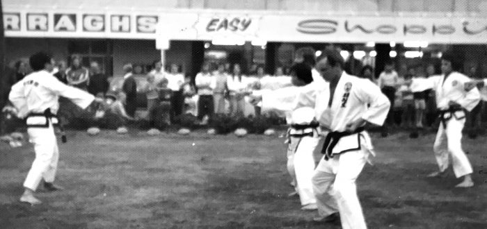 TKD Demonstration Fielding, 1976